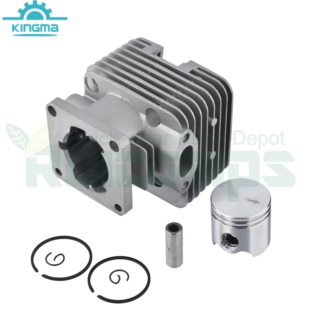 Cylinder Piston Kit Cylinder Assembly 35mm Compatible with Stihl FS120 BT120 BT121