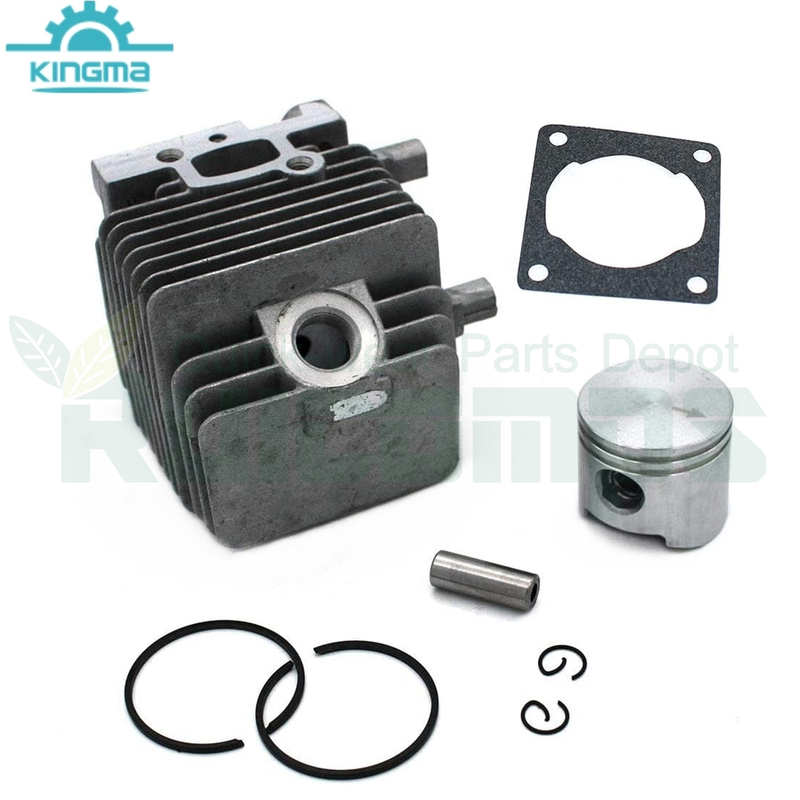 Cylinder Piston Kit Cylinder Assembly 34mm Compatible with Stihl Weed Trimmer Brush Cutter Leaf Blower Edger Pruner Chainsaw Polesaw Harvester 