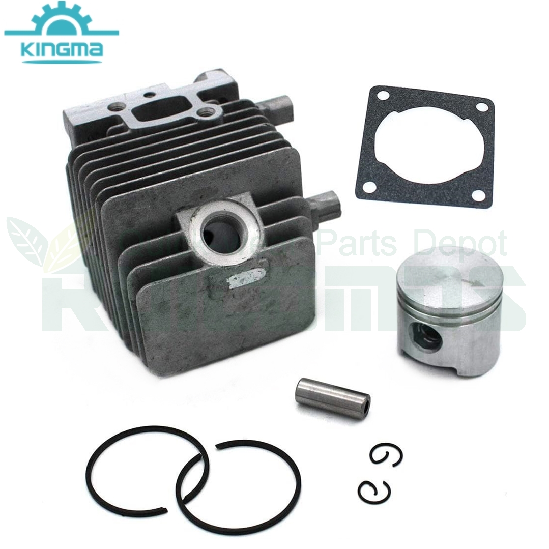 Cylinder Piston Kit Cylinder Assembly 34mm Compatible with Stihl Weed Trimmer Brush Cutter Leaf Blower Edger Pruner Chainsaw Polesaw Harvester 