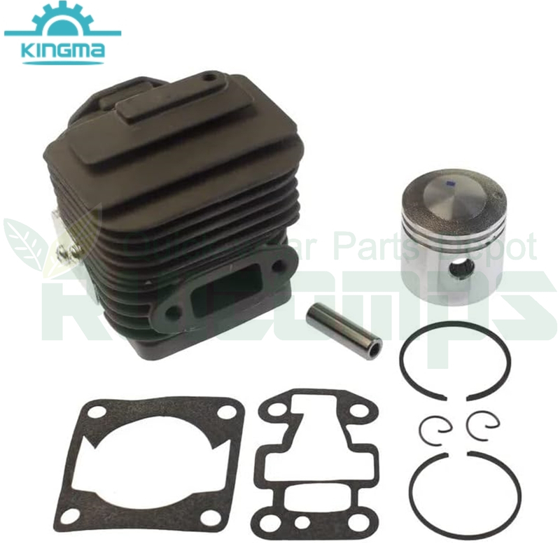 Cylinder Kit Cylinder Piston Kit 34mm for Kawasaki Brush Cutter Trimmer Leaf Blower Lawn Mower Engine TJ27 TJ27E