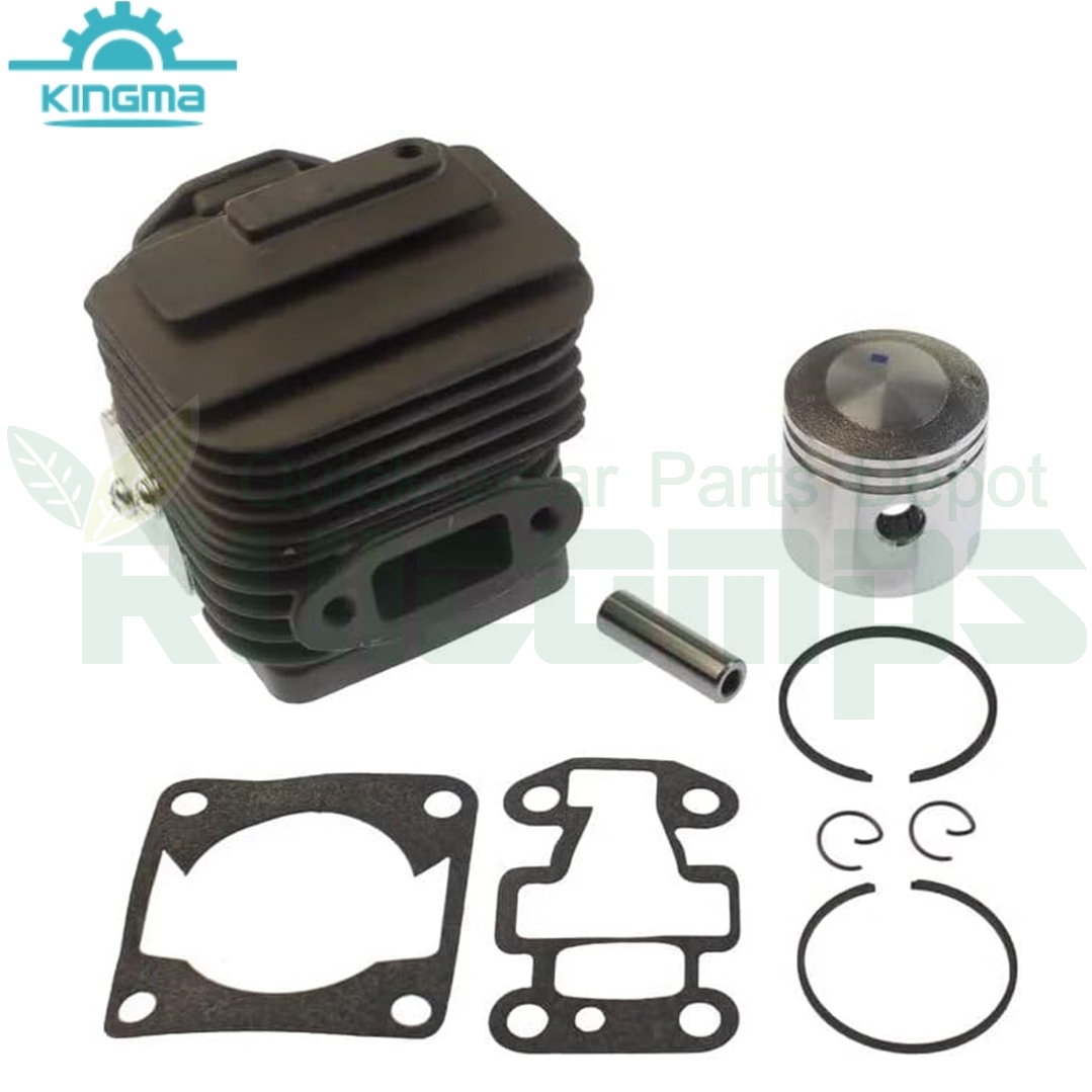 Cylinder Kit Cylinder Piston Kit 34mm for Kawasaki Brush Cutter Trimmer Leaf Blower Lawn Mower Engine TJ27 TJ27E
