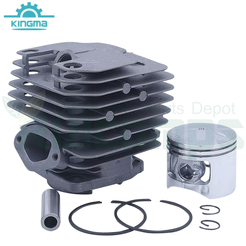 Cylinder Complete Cylinder Piston Kit Cylinder Rebuilt Kit 43mm Bore for Chinese Gas chainaw 4500 Komatsu Zenoah G4500 Gasoline Chain Saw