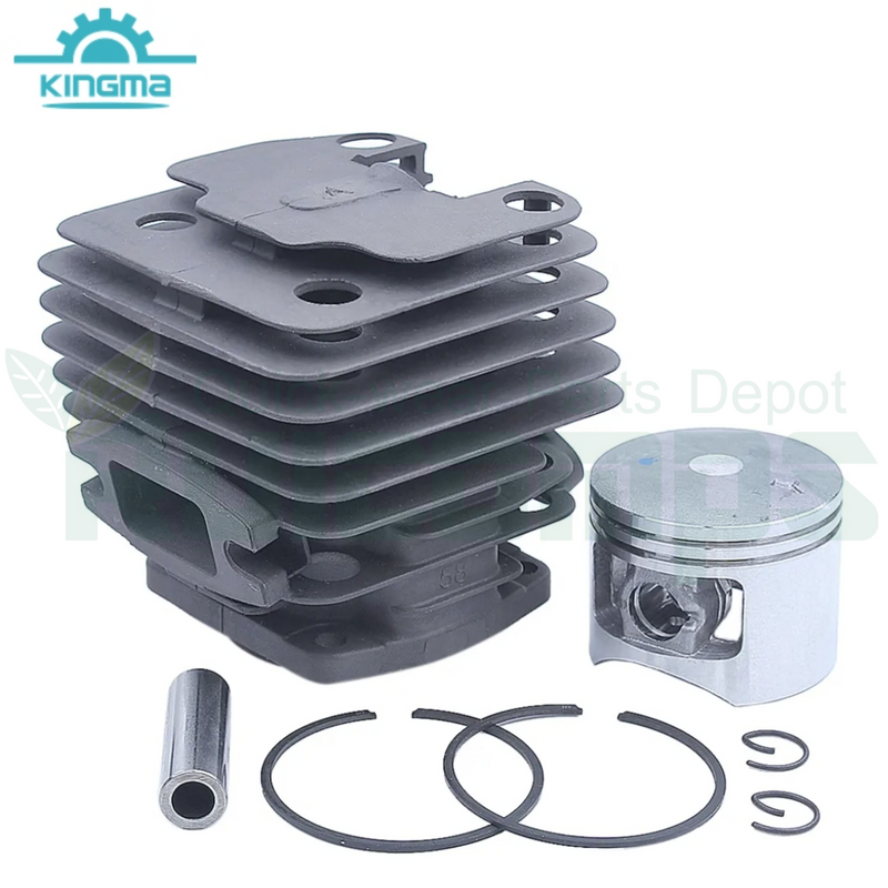 Cylinder Complete Cylinder Piston Kit Cylinder Rebuilt Kit 45.2mm Bore for Chinese 5800 CS5800 Chainsaw Komatsu Zenoah G5800 G5800L Chain Saw Gas Chainsaw