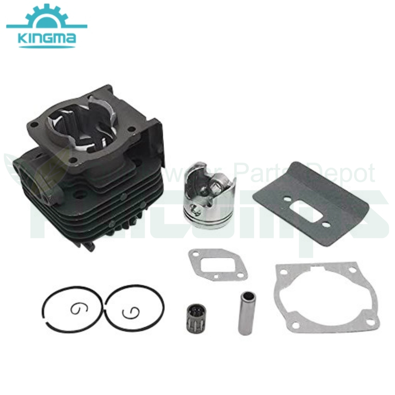 Cylinder Complete Cylinder Piston Rebuilt Kit 40mm 44mm for Mitsubish TL43 TL52 Bg430 Cg520 43cc 52cc Cylinder Kit for Brush Cutter Trimmer String Trimmer