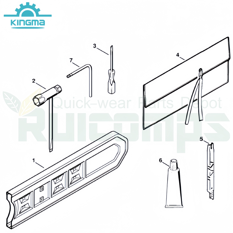 Chainsaw Tools Diagram for Stihl 023 025 Ms230 Ms250 Ms230(C-BE) Ms250C Chainsaw Gasoline Chainsaw Spare Parts