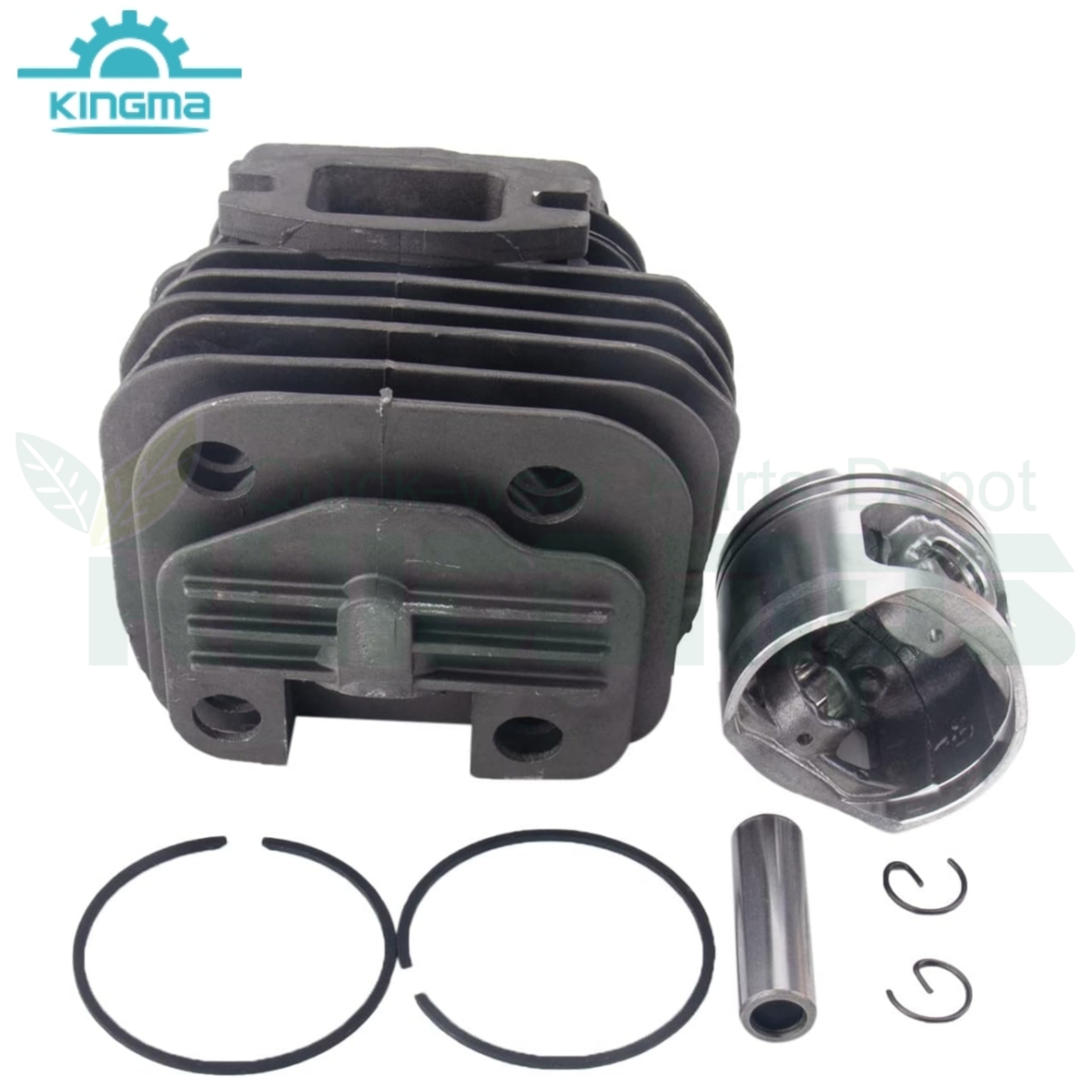 Cylinder Complete Cylinder Piston Kit Cylinder Rebuilt Kit 45mm Bore for Chinese 5200 CS5200 Chainsaw Komatsu Zenoah G5200 G5200L Chain Saw Gas Chainsaw