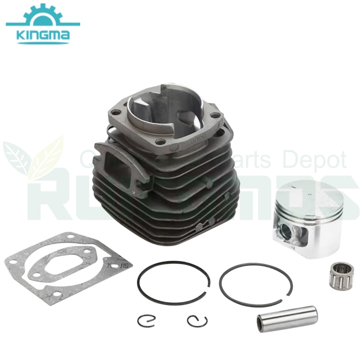 Cylinder Complete Cylinder Piston Kit Cylinder Rebuilt Kit 45.2mm Bore for Chinese 5800 CS5800 Chainsaw Komatsu Zenoah G5800 G5800L Chain Saw Gas Chainsaw
