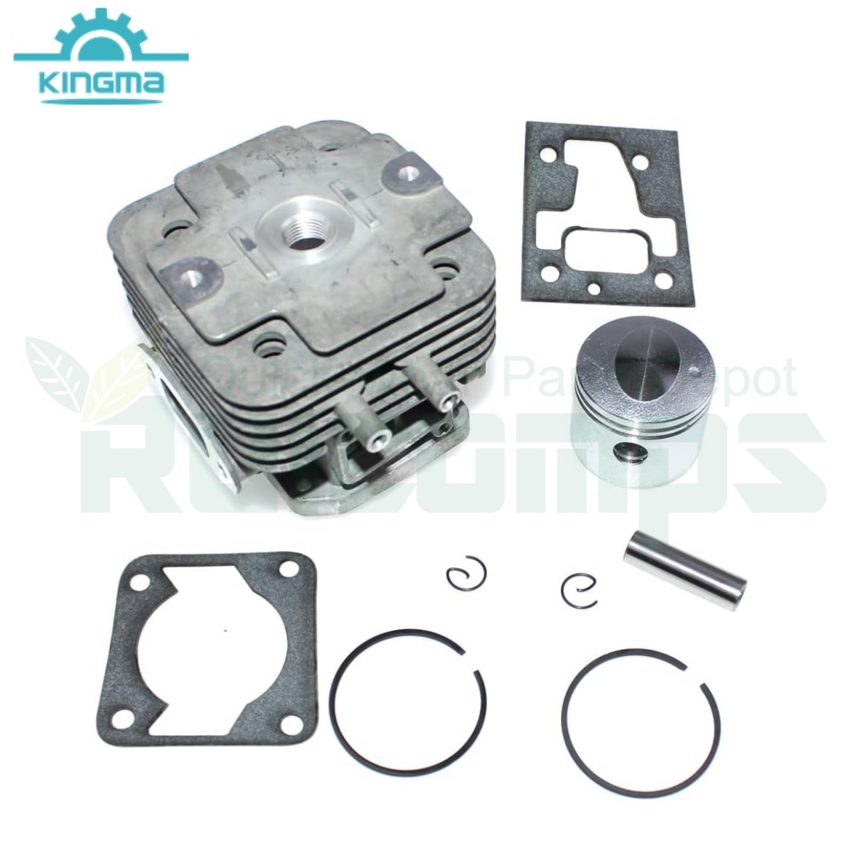 Cylinder Assy. Cylinder Piston Ring Rebuilt Kit 44mm for Kawasaki Brush Cutter String Trimmer Leaf Blower Engine TJ53 TJ53