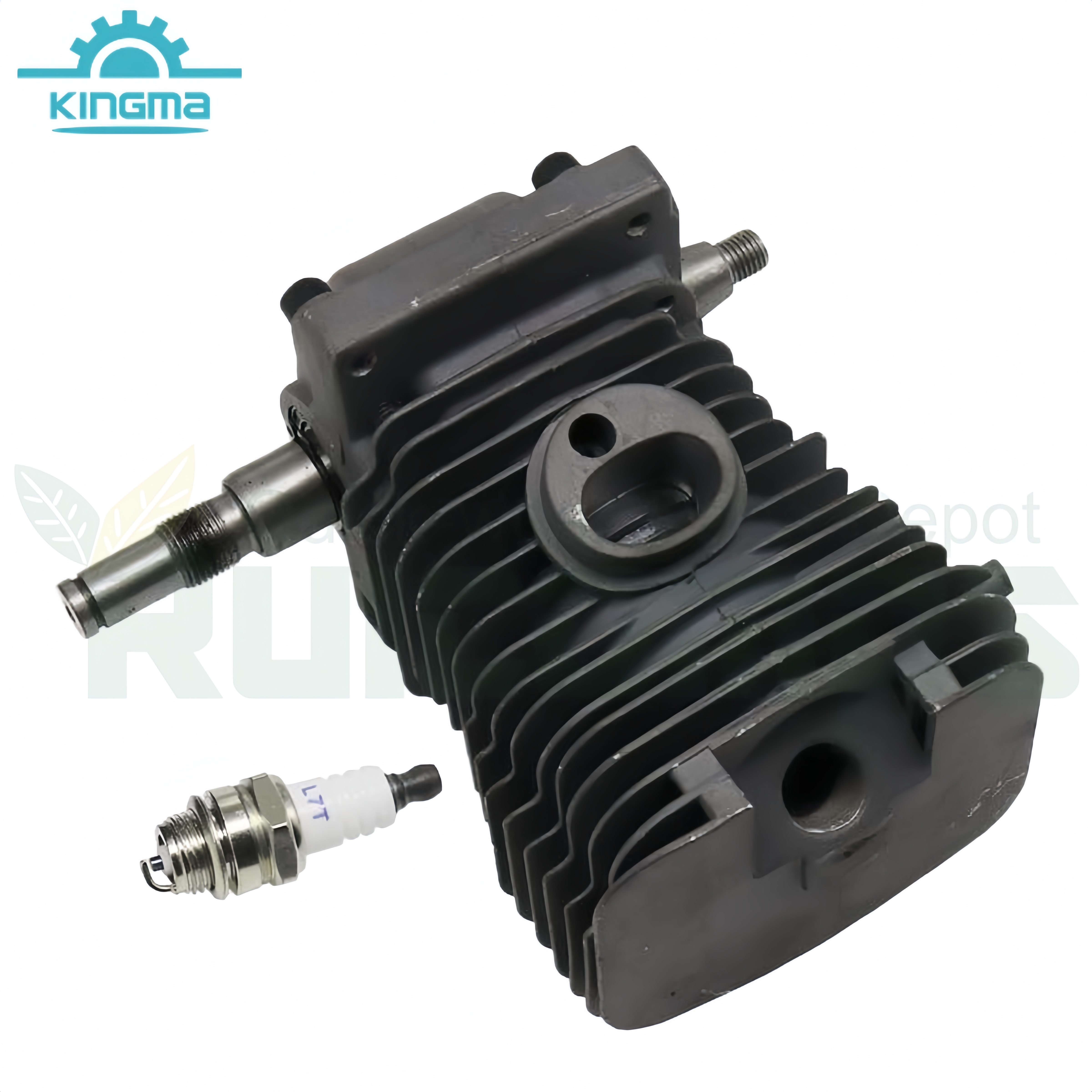 Crankcase Cylinder Engine Set Cylinder Crrankshaft Psiton Kit with Spark Plug Complete For Sitlh Chainsaw Gasoline Chains aw Ms170 Ms180 018