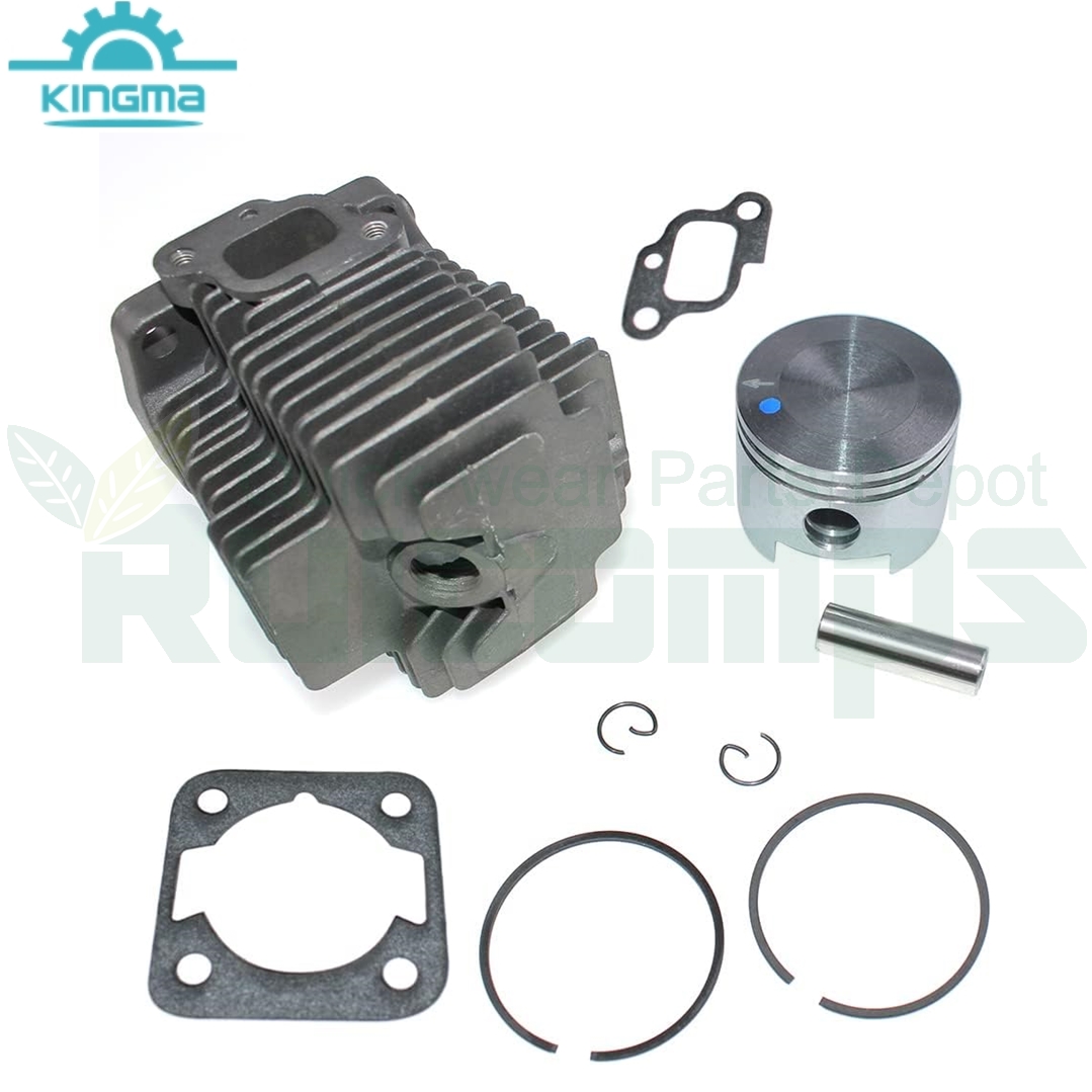 Cylinder Kit Cylinder Piston Kit 44mm for Kawasaki Brush Cutter trimmer Grass Trimmer TH48 TH048D KBH48A KBH48B KBL48L 