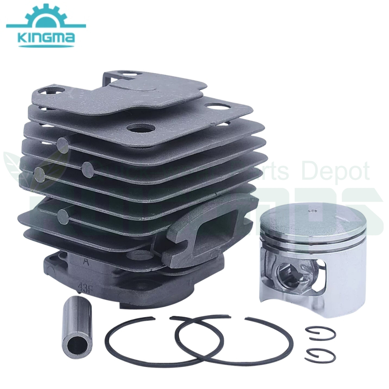 Cylinder Complete Cylinder Piston Kit Cylinder Rebuilt Kit 43mm Bore for Chinese Gas chainaw 4500 Komatsu Zenoah G4500 Gasoline Chain Saw