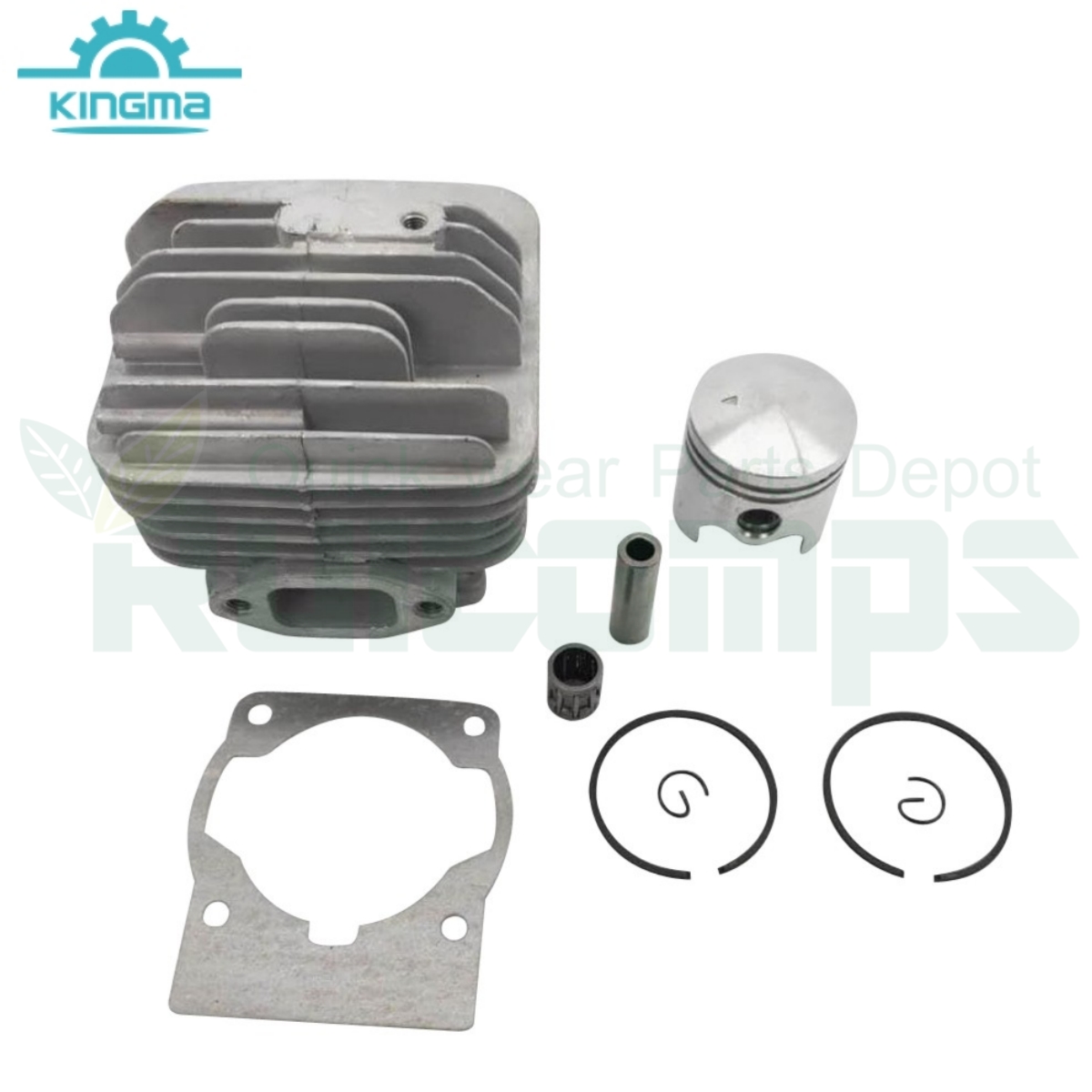 Cylinder Complete Cylinder Piston Rebuilt Kit 40mm 44mm for Mitsubish TL43 TL52 Bg430 Cg520 43cc 52cc Cylinder Kit for Brush Cutter Trimmer String Trimmer