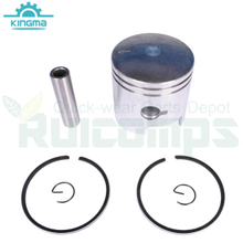 Outboard Engine 12110-93130 12110-93111 12110-93140 STD Piston Set & 12140-93140 Ring (2mm) for Suzuki 9.9HP 15HP DT9.9 DT15 Boat Motor Diameter 59mm