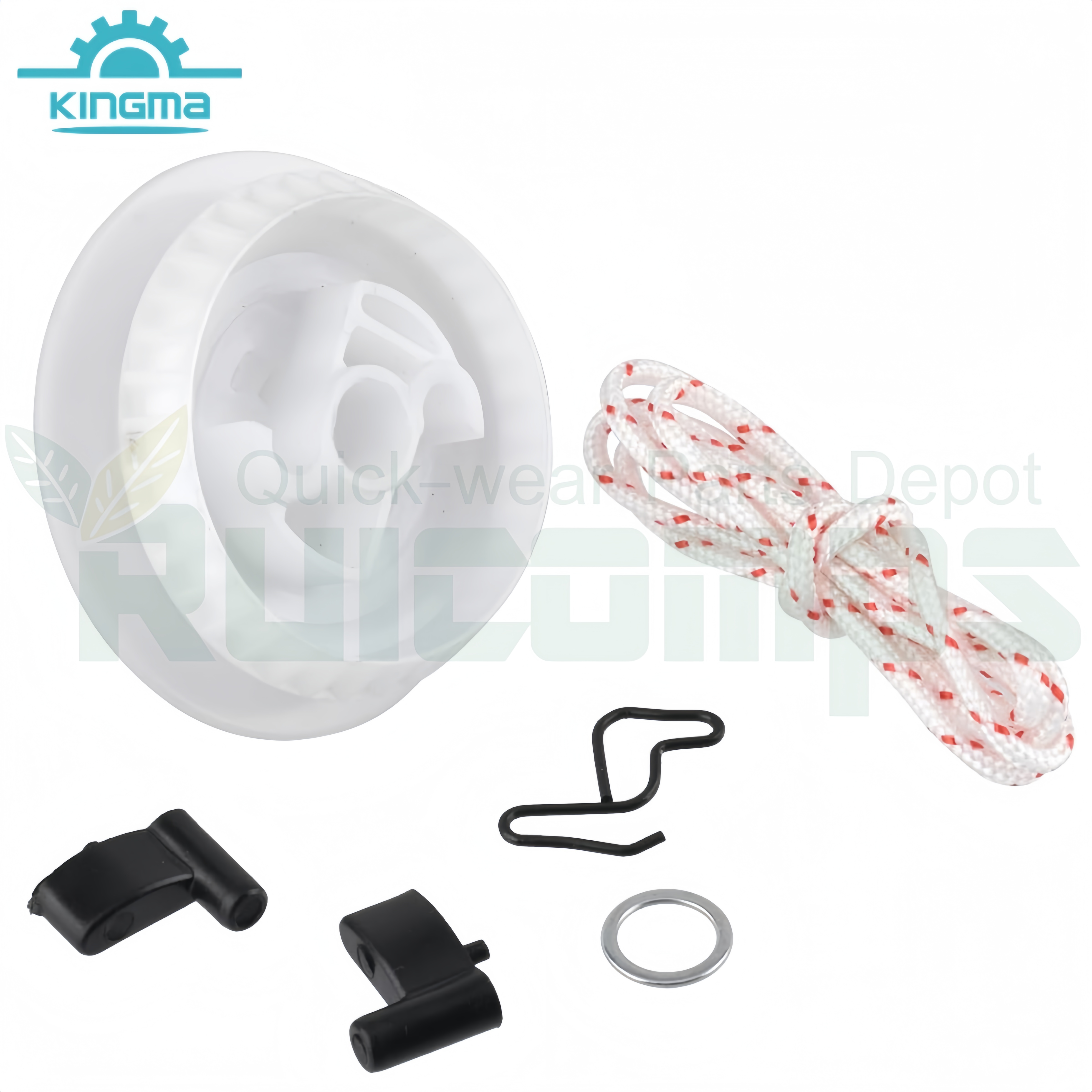 Starter Pulley Starter Rope Spring Washer Pawl Start Rebuild Kit for Starter Kit of Stihl 017 018 021 023 025 MS170 MS180 MS210 MS230 MS250 Chainsaw